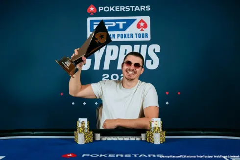 Leo Worthington-Leese, campeão do Eureka Main Event do EPT Chipre
