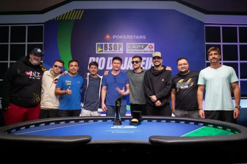 Mesa Final do Main Event do BSOP Rio
