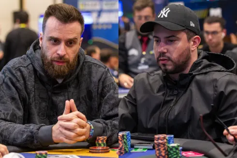 Dan Almeida e Emanuel Maluf se enfrentaram no High Roller do BSOP Million
