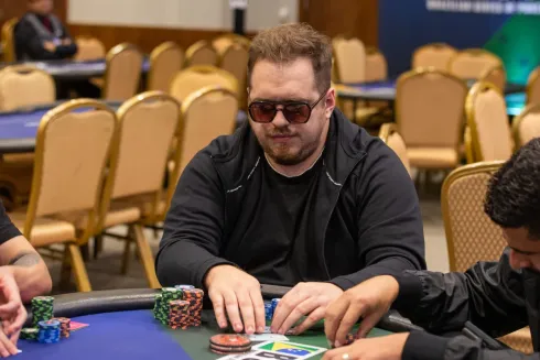 Ezequiel Waigel foi o chip leader do Dia 2
