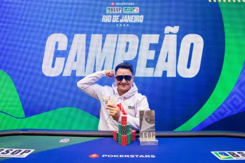 Juan Cepeda – Campeão do Turbo KO do BSOP Rio
