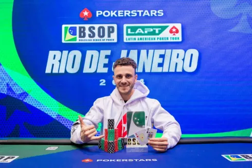 Aramis Salvadori – Campeão do Deepstack Turbo do BSOP Rio
