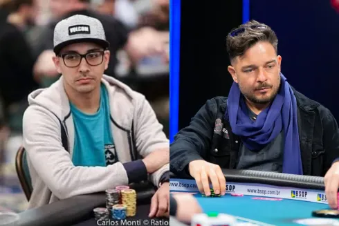 Adriano Marques e Fabiano Kovalski foram destaque no PokerStars
