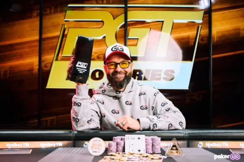 Daniel Negreanu conquistou seu quarto troféu live em 2024 (Foto: PokerGO)
