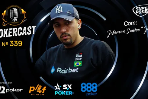 Jerferson Santos "Jeffão" é o convidado do episódio 339 do Pokercast