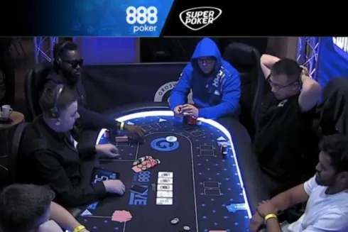 Chris Da-Silva deu show de leitura no 888poker LIVE Coventry
