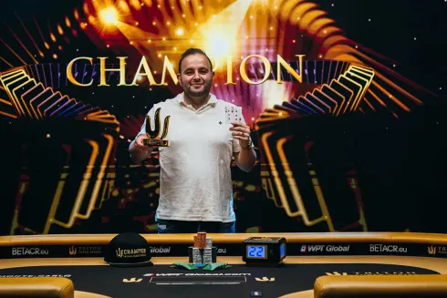 Kayhan Mokri, campeão do Evento #2 da Triton Monte Carlo (Foto: Triton Series)
