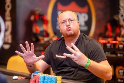 Léo Rizzo acumulou um stack gigante no Dia 3
