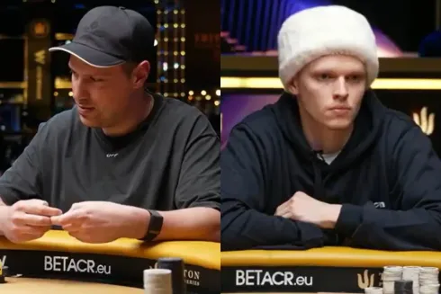 Artur Martirosian escapou da trap de Ossi Ketola (Foto: Reprodução/X @TritonPoker)
