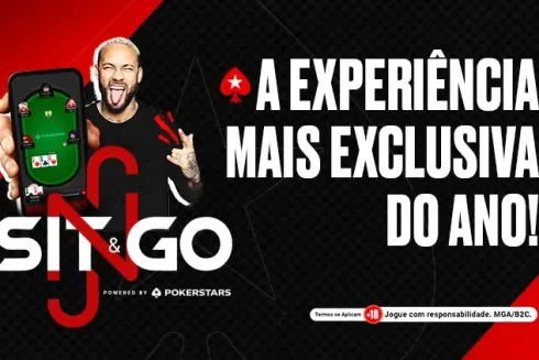 PokerStars lançou mais uma promoção com o craque Neymar
