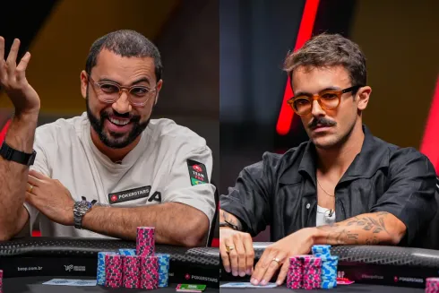 Rafael Moraes levou a melhor contra Yuri Martins no BSOP Millions
