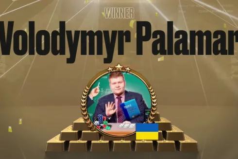 Volodymyr Palamar foi decisivo (Foto: Reprodução/YouTube @GGPoker)
