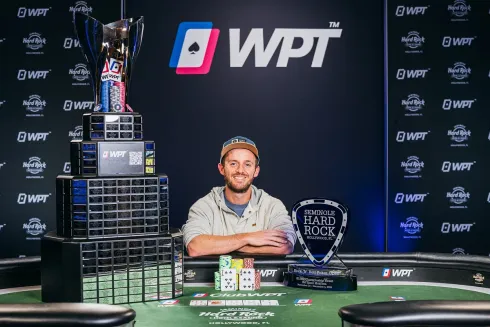 Dylan Smith, campeão do WPT RRPO Championship (Foto: WPT)
