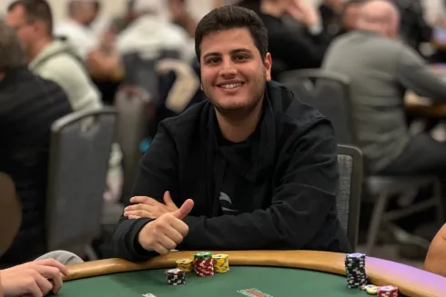 Marcelo Aziz passou com o terceiro maior stack geral
