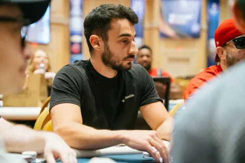 Júlio Fantin conquistou um belo resultado em Las Vegas (Foto: WPT)
