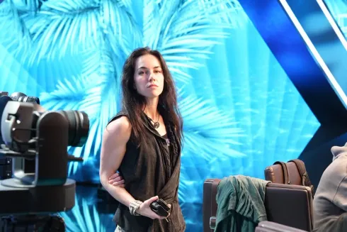 Liv Boeree destinará US$ 560 mil para animais de criação industrial (Foto: Reprodução/X @WSOP)
