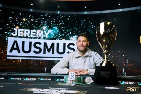 Jeremy Ausmus, campeão do PGT Championship (Foto: PokerGO)
