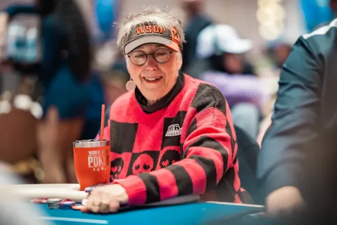 Pam Belote agora possui oito anéis da WSOP Circuit (Foto: WPT)
