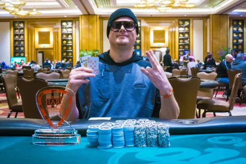 Taylor Wilson, campeão do High Roller do Lucky Hearts Poker Open (Foto: Seminole Hard Rock)
