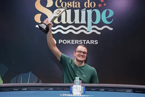 Carlos Serrano, campeão do 2-Day High Roller do BSOP Costa do Sauípe
