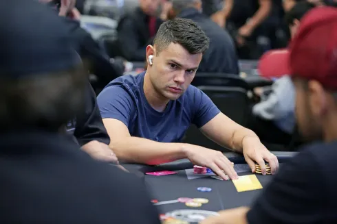 Gustavo Mastelotto se destacou na quinta (27) de PokerStars
