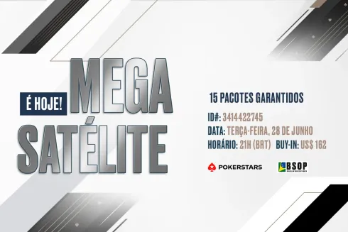 Mega Satélite do BSOP Winter Millions promete muita ação no PokerStars
