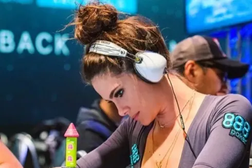 Tiffany Michelle comemorou no 888poker LIVE Barcelona
