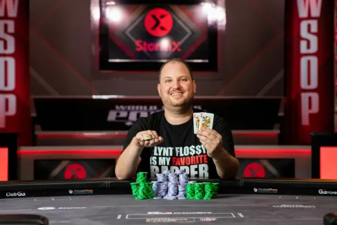 Scott Seiver, campeão do Evento #3 da WSOP 2022
