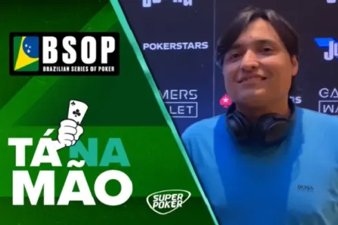 Fernando Araújo está entre os líderes do ranking do BSOP
