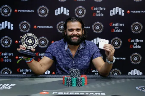 Tales Alcântara deixou um grande field para trás no NLH Turbo do BSOP Millions
