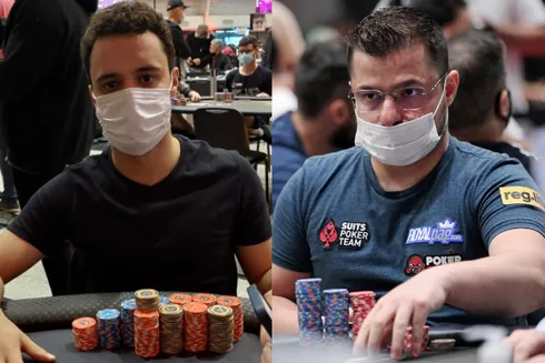 João Santana acertou a leitura contra Ronan Andreu no BSOP Millions
