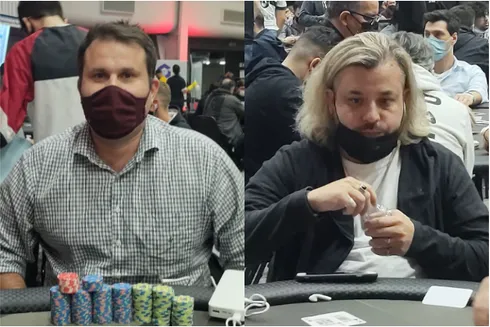 Charles Lima e Cristian Vilches, os envolvidos na bolha do Main Event do BSOP Millions
