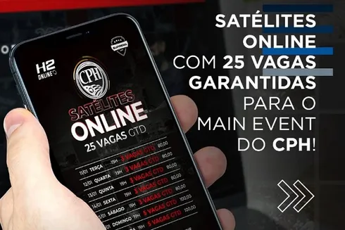 Ainda há chances de se classificar ao Main Event do CPH
