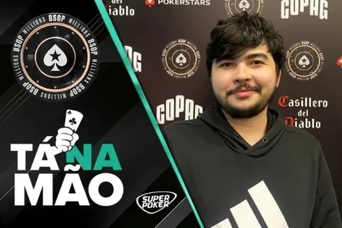 Leonardo Mattos puxou um potão no High Rollers do BSOP Millions
