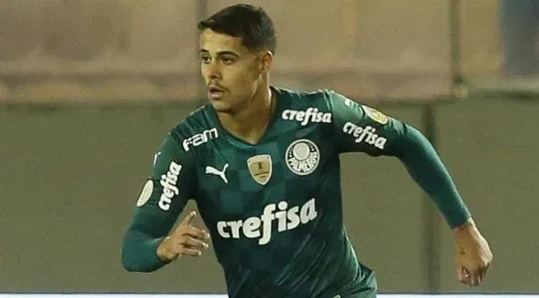 Lucas Freitas em ação pelo Palmeiras – Foto: César Greco/Palmeiras