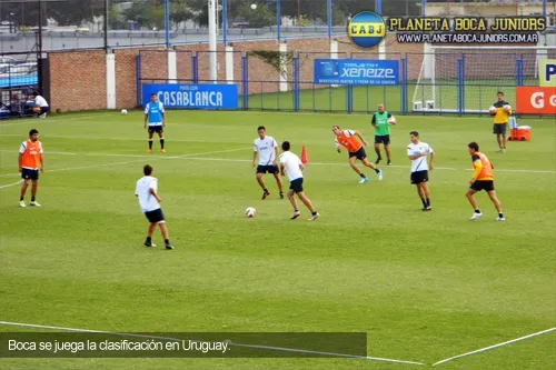 Entrenamiento Boca