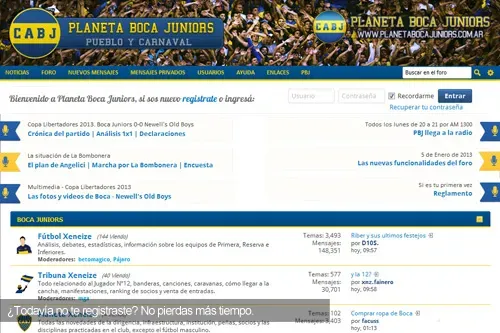 Foro Planeta Boca Juniors