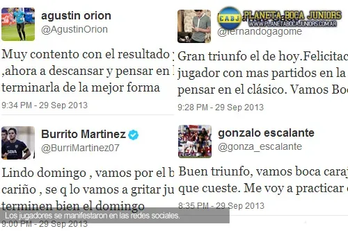 Mensajes Twitter