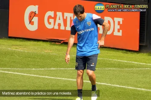 martinez molestia boca