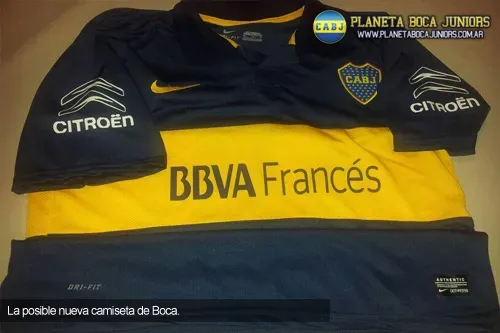 nueva camiseta boca