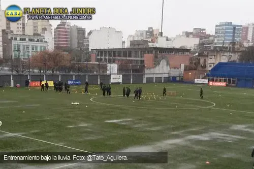 entre lluvia boca