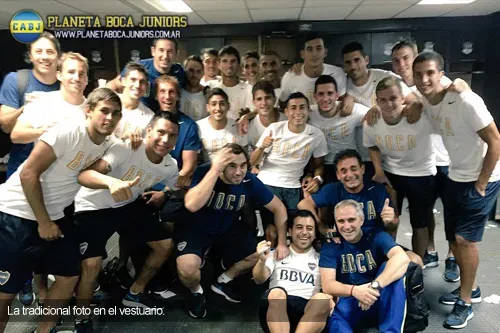 Vestuario Boca Juniors