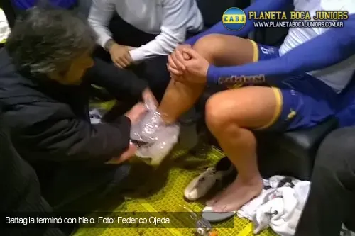 Battaglia lesionado