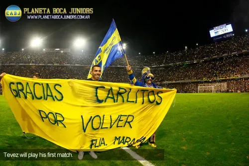 Pre-Boca-Tevez