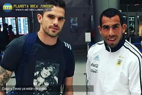 Gago - Tevez