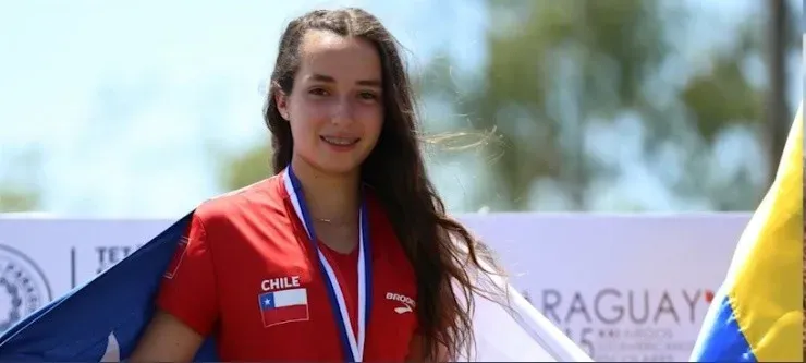Elisa Keitel brilló en el atletismo escolar durante su etapa en el Villa María y Everest.
