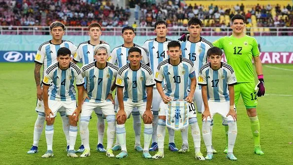 Argentina fue la selección sudamericana que más lejos llegó en el último Mundial Sub 17. (Getty)