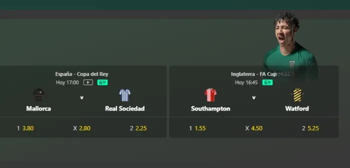 Mercados Disponibles de Apuestas En bet365