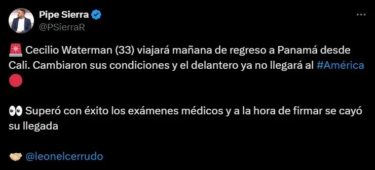 Captura Twitter.