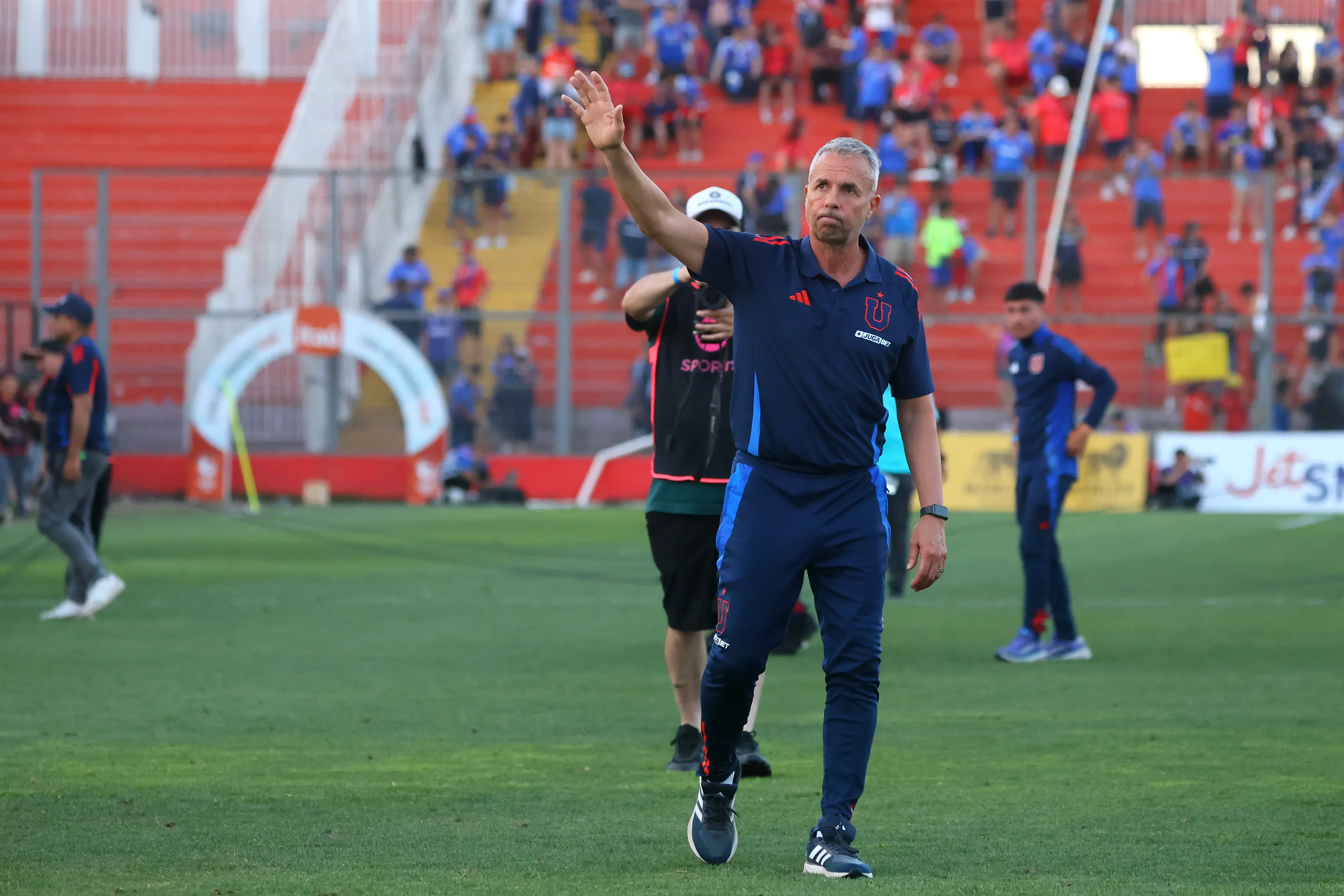 La idea es que la base de los objetivos sea lo logrado con Gustavo Álvarez. Foto: Jonnathan Oyarzun/Photosport